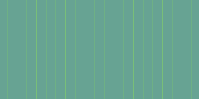 #4eac4e (75%), #67a393 vertical lines, thirty-seven pixels wide, two pixels apart