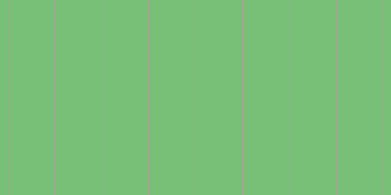 #4eac4e (75%), #a9a393 vertical lines, two pixels wide, ninety-four pixels apart