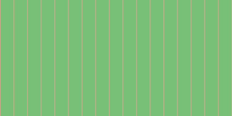 #4eac4e (75%), #eba393 vertical lines, two pixels wide, forty-five pixels apart