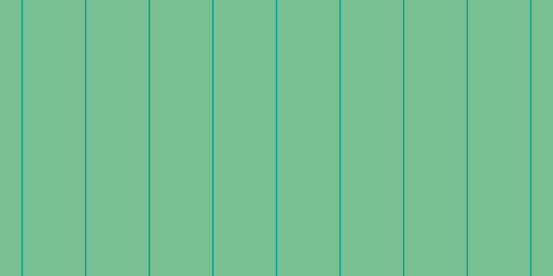 #4eac6f (75%), #04a393 vertical lines, two pixels wide, ninety pixels apart