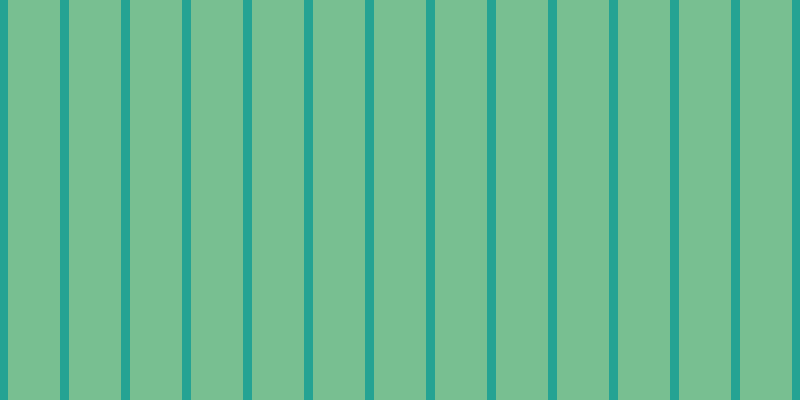 #4eac6f (75%), #25a393 vertical lines, nine pixels wide, fifty-two pixels apart