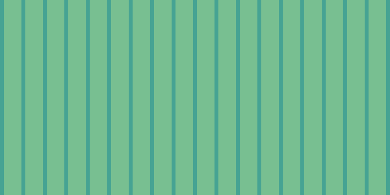 #4eac6f (75%), #46a393 vertical lines, eight pixels wide, thirty-six pixels apart