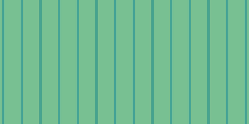 #4eac6f (75%), #46a393 vertical lines, eight pixels wide, fifty-two pixels apart