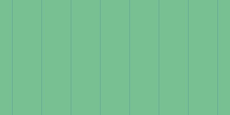 #4eac6f (75%), #67a393 vertical lines, two pixels wide, one hundred pixels apart