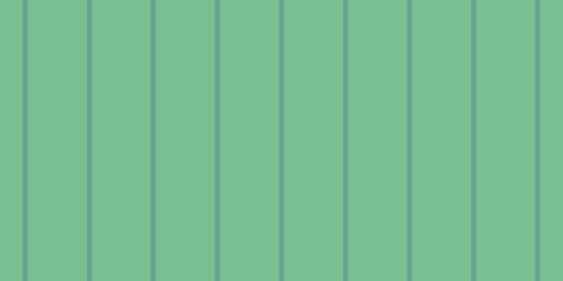 #4eac6f (75%), #67a393 vertical lines, seven pixels wide, eighty-four pixels apart