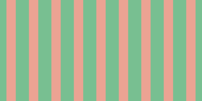 #4eac6f (75%), #eba393 vertical lines, thirty-seven pixels wide, fifty-two pixels apart