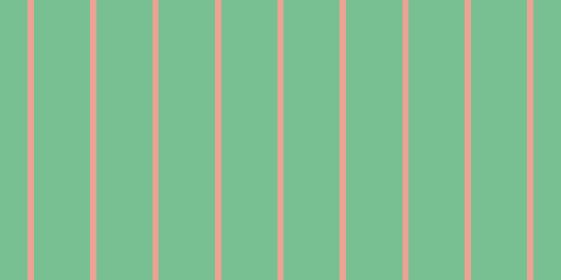 #4eac6f (75%), #eba393 vertical lines, nine pixels wide, eighty pixels apart