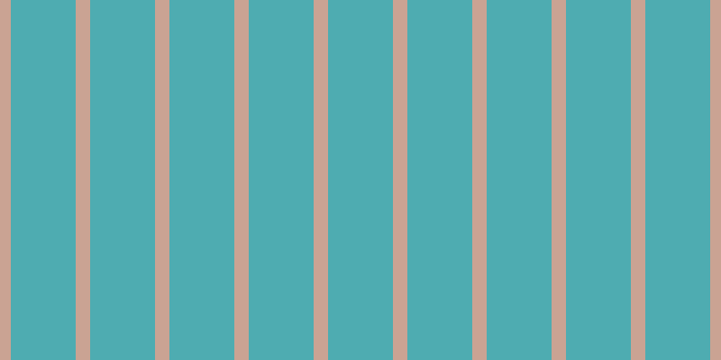 #4eacb1, #caa393 vertical lines, sixteen pixels wide, seventy-two pixels apart