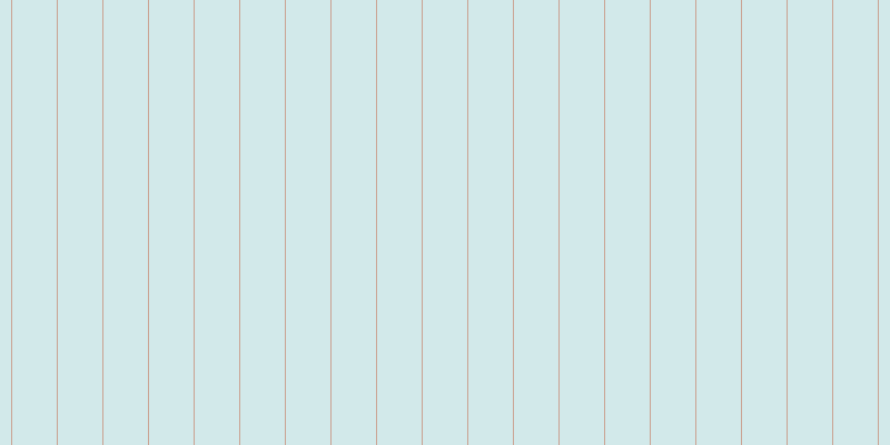 #4eacb1 (25%), #caa393 vertical lines, one pixels wide, forty pixels apart