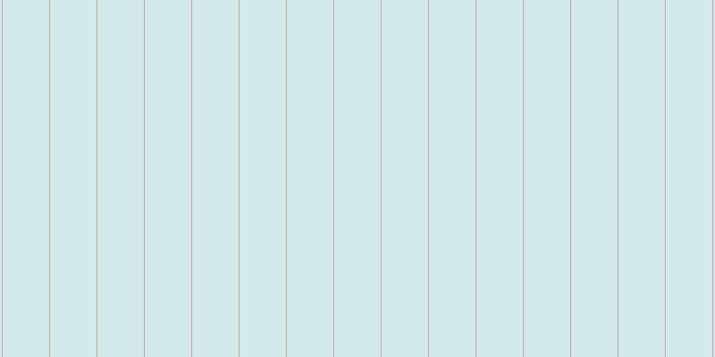 #4eacb1 (25%), #caa393 vertical lines, one pixels wide, fifty-two pixels apart