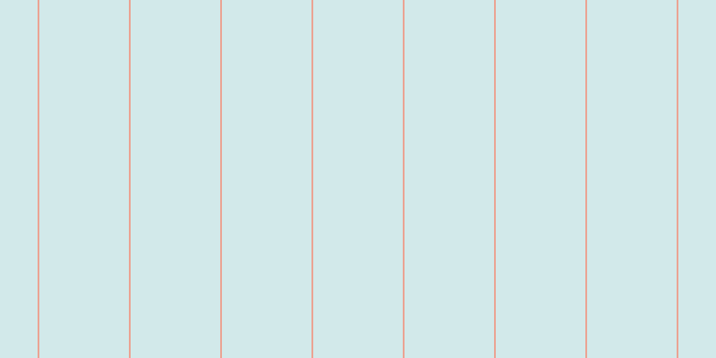 #4eacb1 (25%), #eba393 vertical lines, two pixels wide, one hundred pixels apart
