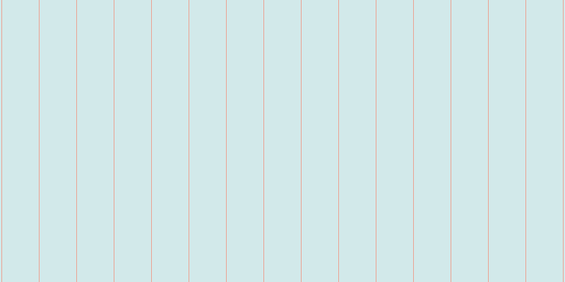 #4eacb1 (25%), #eba393 vertical lines, one pixels wide, fifty-two pixels apart