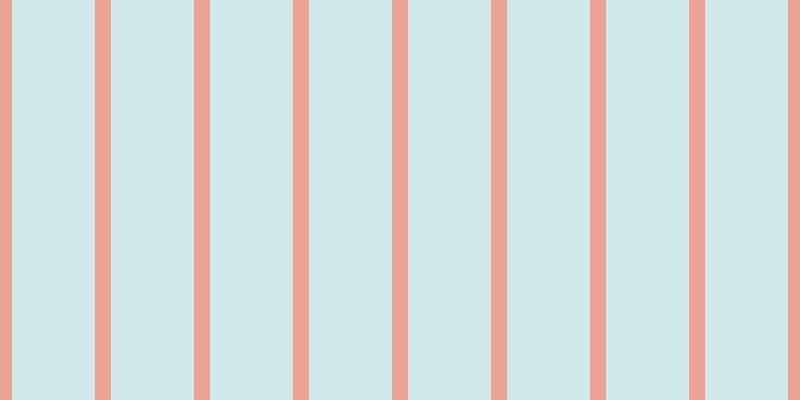 #4eacb1 (25%), #eba393 vertical lines, sixteen pixels wide, eighty-three pixels apart