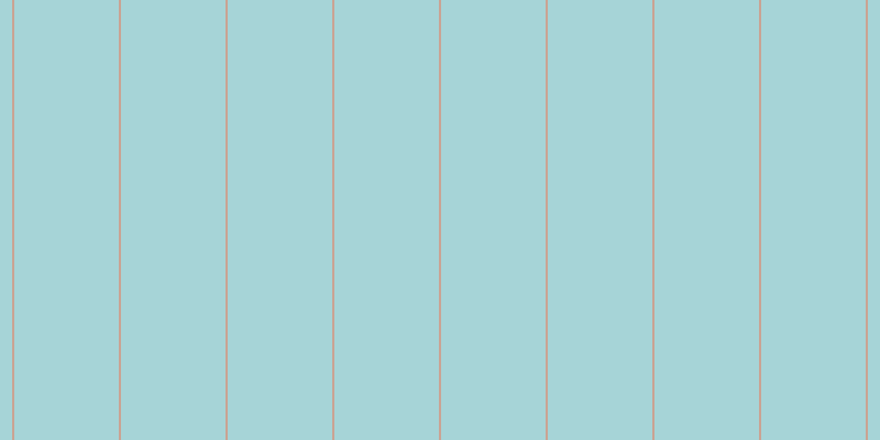 #4eacb1 (50%), #caa393 vertical lines, two pixels wide, ninety-five pixels apart