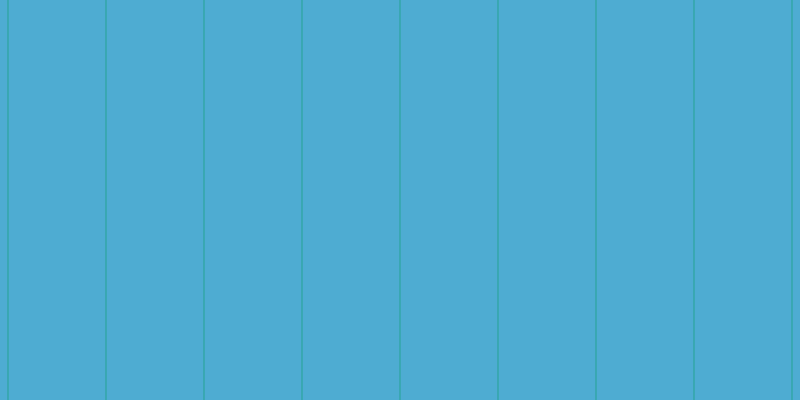 #4eacd2, #25a393 vertical lines, one pixels wide, ninety-seven pixels apart