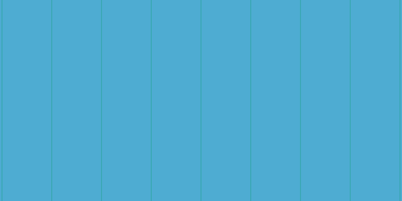 #4eacd2, #25a393 vertical lines, one pixels wide, ninety-eight pixels apart