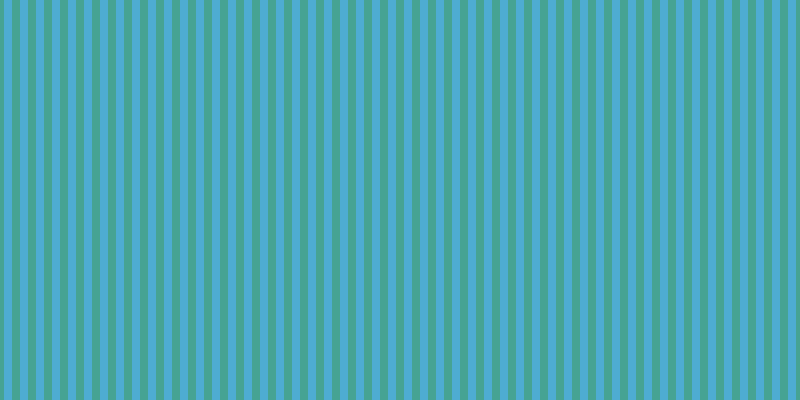 #4eacd2, #46a393 vertical lines, eight pixels wide, eight pixels apart