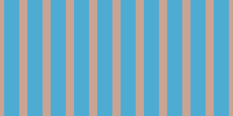 #4eacd2, #caa393 vertical lines, twenty-eight pixels wide, fifty-two pixels apart