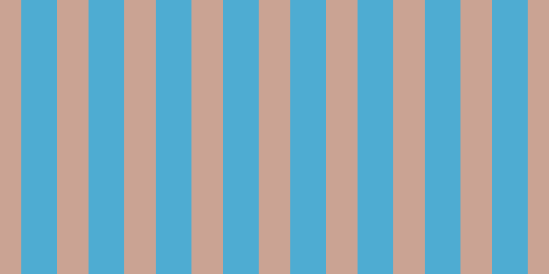 #4eacd2, #caa393 vertical lines, forty-six pixels wide, fifty-two pixels apart
