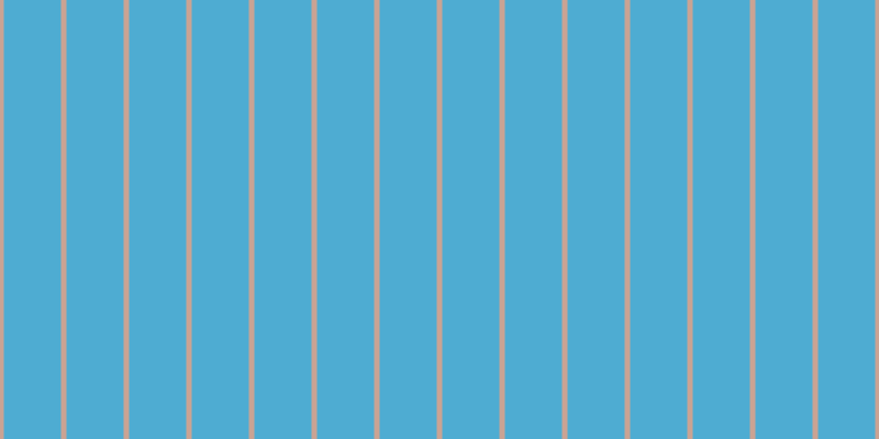 #4eacd2, #caa393 vertical lines, five pixels wide, fifty-two pixels apart