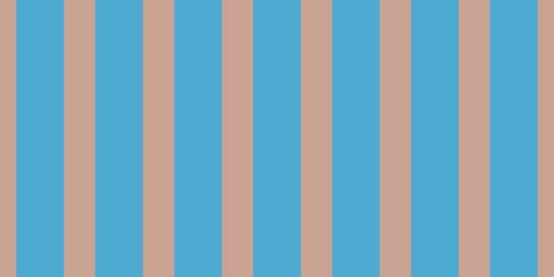 #4eacd2, #caa393 vertical lines, forty-five pixels wide, sixty-nine pixels apart