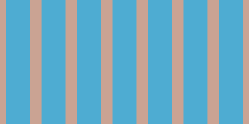 #4eacd2, #caa393 vertical lines, thirty-seven pixels wide, seventy-seven pixels apart