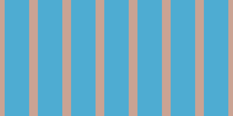 #4eacd2, #caa393 vertical lines, thirty pixels wide, eighty-four pixels apart
