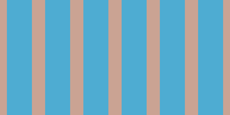 #4eacd2, #caa393 vertical lines, forty-six pixels wide, eighty-seven pixels apart