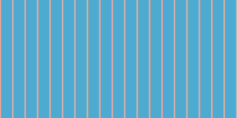#4eacd2, #eba393 vertical lines, five pixels wide, thirty-seven pixels apart