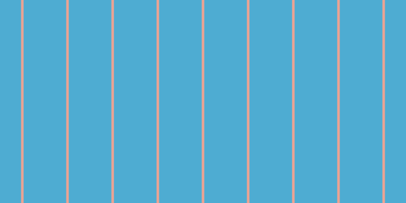 #4eacd2, #eba393 vertical lines, five pixels wide, eighty-four pixels apart