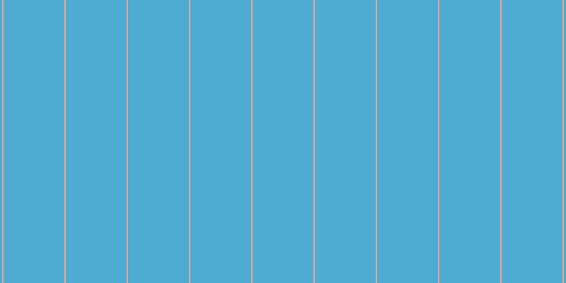 #4eacd2, #eba393 vertical lines, two pixels wide, eighty-six pixels apart