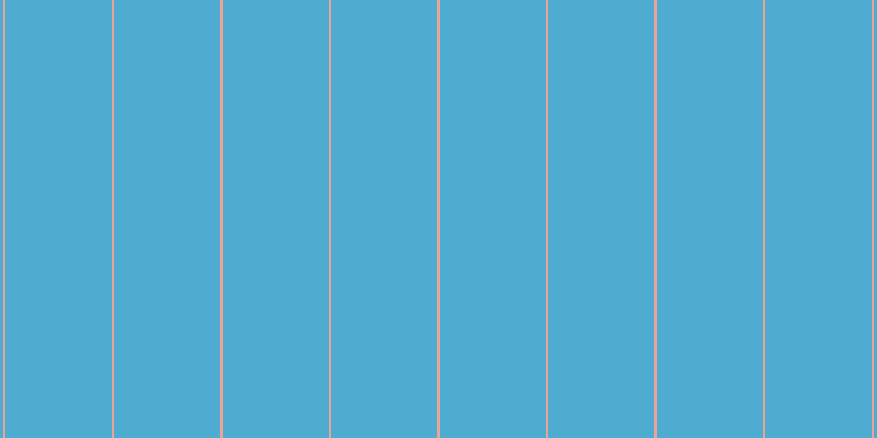 #4eacd2, #eba393 vertical lines, two pixels wide, ninety-seven pixels apart