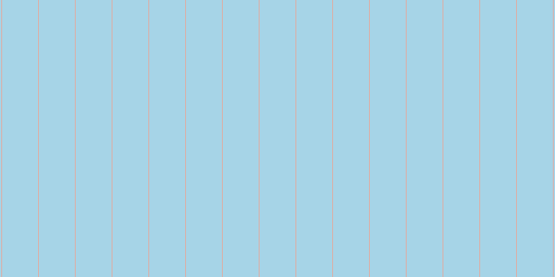 #4eacd2 (50%), #eba393 vertical lines, one pixels wide, fifty-two pixels apart