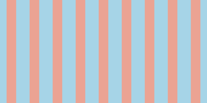 #4eacd2 (50%), #eba393 vertical lines, thirty-seven pixels wide, fifty-two pixels apart