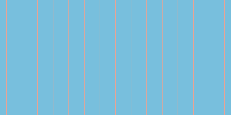 #4eacd2 (75%), #eba393 vertical lines, two pixels wide, fifty-two pixels apart