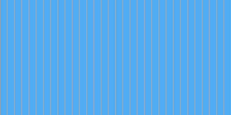 #4eacf3, #caa393 vertical lines, two pixels wide, twenty-three pixels apart