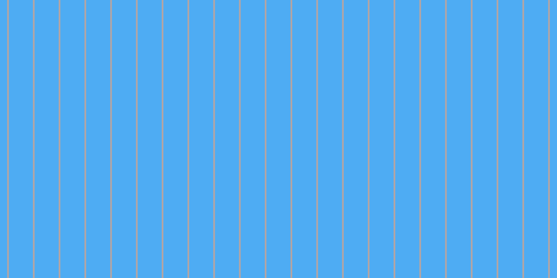 #4eacf3, #caa393 vertical lines, two pixels wide, thirty-five pixels apart
