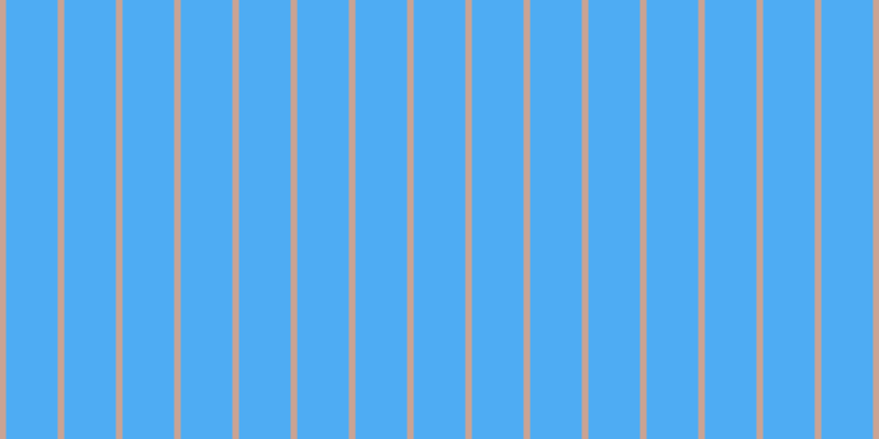 #4eacf3, #caa393 vertical lines, six pixels wide, forty-seven pixels apart