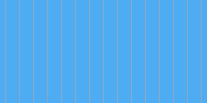 #4eacf3, #caa393 vertical lines, two pixels wide, fifty-two pixels apart