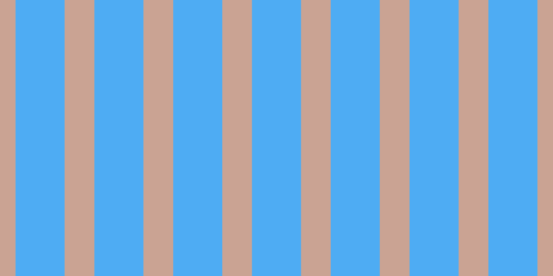 #4eacf3, #caa393 vertical lines, forty-three pixels wide, seventy-one pixels apart