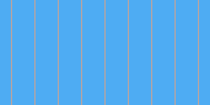 #4eacf3, #caa393 vertical lines, four pixels wide, eighty-five pixels apart