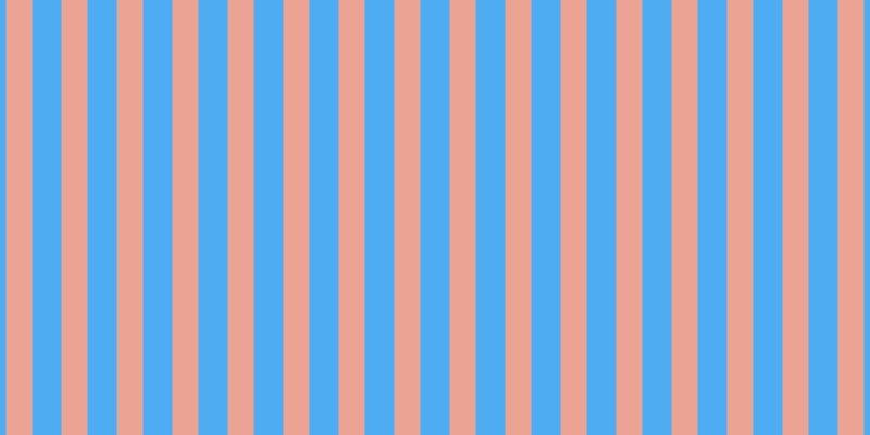 #4eacf3, #eba393 vertical lines, twenty-four pixels wide, twenty-seven pixels apart