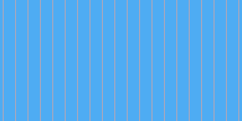 #4eacf3, #eba393 vertical lines, two pixels wide, thirty-nine pixels apart