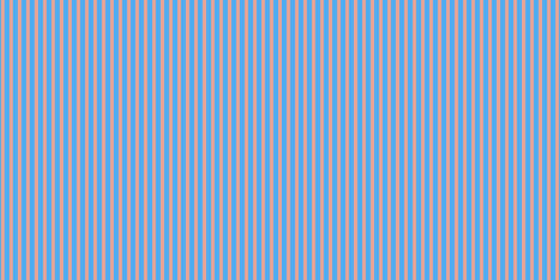 #4eacf3, #eba393 vertical lines, five pixels wide, seven pixels apart