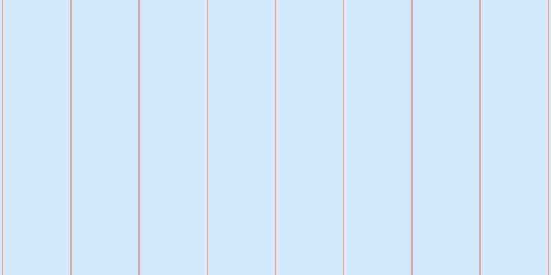 #4eacf3 (25%), #eba393 vertical lines, two pixels wide, ninety-seven pixels apart