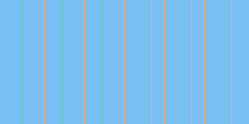 #4eacf3 (75%), #eba393 vertical lines, two pixels wide, forty-one pixels apart