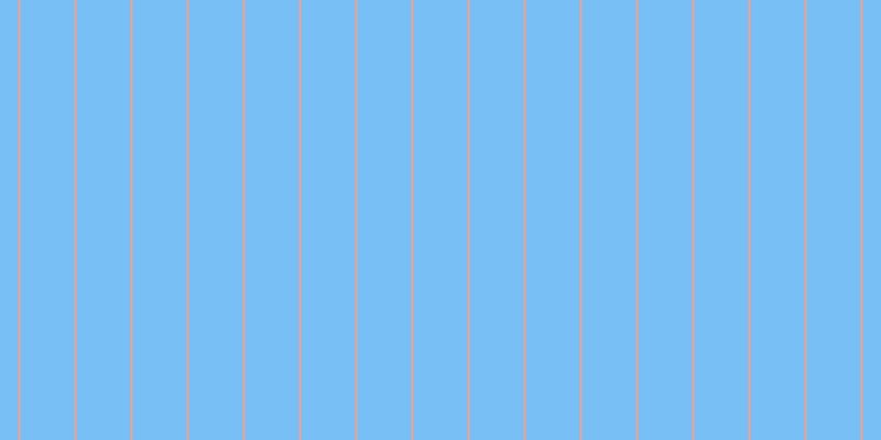 #4eacf3 (75%), #eba393 vertical lines, two pixels wide, forty-nine pixels apart