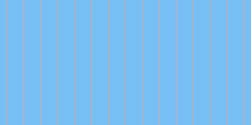 #4eacf3 (75%), #eba393 vertical lines, two pixels wide, fifty-two pixels apart