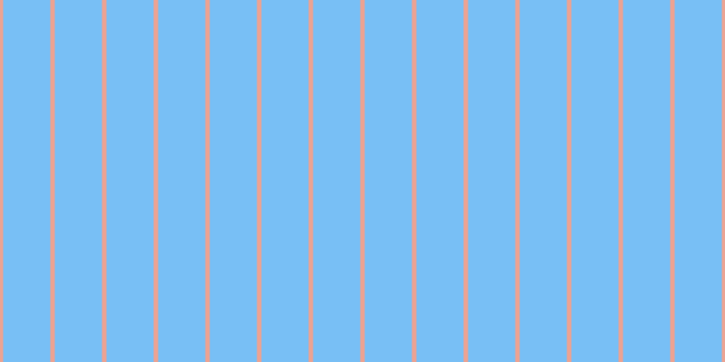 #4eacf3 (75%), #eba393 vertical lines, five pixels wide, fifty-two pixels apart