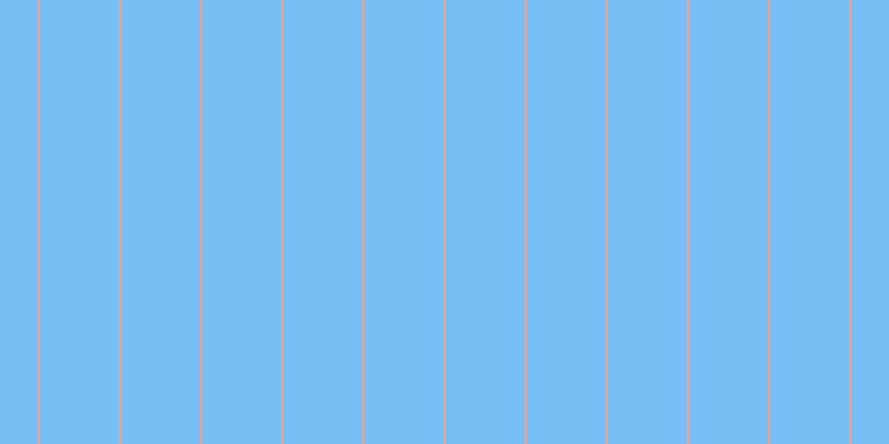 #4eacf3 (75%), #eba393 vertical lines, two pixels wide, seventy-one pixels apart